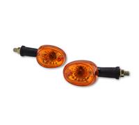 HIGHSIDER Cuerpo indicador de bombilla Smart Schwarz/Orange Negro / Lente naranja (par), delantero y trasero