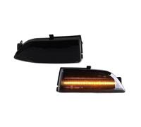 Intermitente lateral LED 2 Uds. Conjunto Luz Señal Giro Espejo Lateral LED Ámbar Flujo/parpadeo Secuencial Dinámico Para Ford Para Ranger Para Lariat T6 Para Raptor 2019-2023