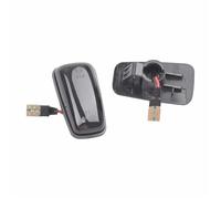 Intermitente Lateral LED Luz LED Dinámica Señal Giro Lateral para Citroen Berlingo Jumpy Saxo Xantia XM(Smoked)