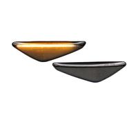 Intermitente lateral Luces LED Dinámicas De Posición Lateral Intermitentes Para E46 2D 2003-2006 325Ci 330Ci Coupé Para Convertible 2 Unidades Luz Señal Giro(Smoke normal flash)