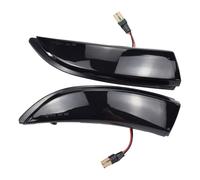 Intermitente Lateral para Espejo retrovisor Fiesta Mk7 2008-2017 Mk8 2019+ Intermitente dinámico para Espejo retrovisor Lateral 2X Luz de señal de Giro (Mk7-amarillo)