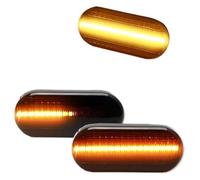 Intermitente Lateral Para SEAT Para Ibiza 6L Para Córdoba Para Toledo Para León LED Luz Freno Señal Giro Lateral Dinámica(2 pcs)