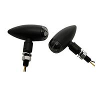 Indicadores LED HIGHSIDER HIGHSIDER MICRO-BULLET, b/w, negro