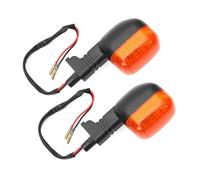 Intermitente para Motocicleta Compatible con para SR 50 LC BWS100 para Ducati 748 916 ST4 para Cagiva para Mito 125. Indicadores De Motocicleta(Ámbar)