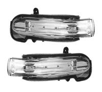 Intermitente Retrovisor 1/2 Luz De Señal Giro Para Espejo Retrovisor Para Mercedes Clase C W203 2004-2007 C160 C180 C200 C220 C230 C240 C270 C280 C320 C350 C55 Luces Giro Indicadoras(Pair)