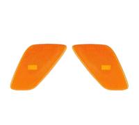 Intermitente Retrovisor 1 Par Para Jeep Para Wrangler TJ 1997-2006, Parachoques Delantero, Marcador Lateral, Cubierta De Señal De Giro, Sin Bombilla, 55155628AB Indicador Intermitente(One Pair Amber)