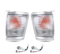 Intermitente Retrovisor Luz De Esquina De Luz Ancha para Toyota para Hilux 1997-2001, Luz De Parachoques Delantero, Luz De Posición Lateral, Luz De Señal De Giro Indicador Lateral(2pcs Left Right)