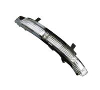 Intermitente Retrovisor para Skoda para Octavia 1Z5 2009-2012 Lente Transparente Carcasa Plateada 3T0949101 3T0949102 Indicador De Espejo De ala Luz De Señal De Giro Intermitente de Espejo(Left)