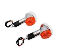 Intermitentes 2/4 Luces Direccionales Delanteras Y Traseras para Motocicleta para para Vulcan para VN 750 800 900 1500 1600 1700 2000 Indicadores(2 Piezas)