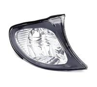 Intermitentes Automóviles Luz Señal Giro Automática Lámpara Esquina Delantera Izquierda Y Derecha Para BMW Serie 3 E46 4 Puertas 318i 320i 325i 330i 63137165859 63137165860(Clear-right)