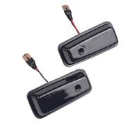 Intermitentes Coche Compatible Con Benz Para Clase G W461 W463 G500 G550 G55 G63 G65 1986-2002 Indicador Lateral Del Coche Luz Intermitente Luz De Señal De Giro(Negro)