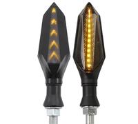Intermitentes Compatible con Para YFZ350 Para Banshee 350 Para YFS200 Blaster Para DT125 Accesorio de luz de señal de giro de motocicleta universal