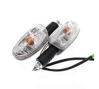 Intermitentes Compatible Con Suzuki 2 Piezas De Luz De Señal De Giro Delantera De Motocicleta, Luz Intermitente Ámbar, Lámpara Intermitente De 12 V Para Piezas De Modificación Universales