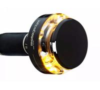 Intermitentes De Disco Mo.Blaze Negro, Derecha Para Harley Davidson