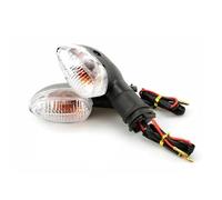Intermitentes Delanteros Traseros Intermitentes para Motocicleta Luces Direccionales para YZF R1 R6 R125 R25 R3 FZ-6N XJ6(Claro)