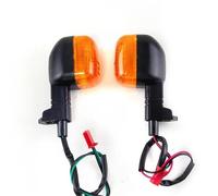 Intermitentes Delanteros Traseros Luces Direccionales para Motocicleta Intermitentes Luz De Freno para Zuma 50, 50F, 50FX, 125, YW50, FXW, BWS50, 100 125(Ámbar)