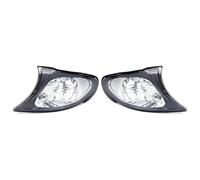 Intermitentes Dinámicos Para BMW Serie 3 E46 4 Puertas 318i 320i 325i 330i 63137165859 63137165860 Luz Señal Giro Automática Lámpara Esquina Delantera Izquierda Derecha(Clear-a pair)