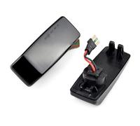 Intermitentes Espejo Laterales Accesorios Intermitentes Dinámicos Luces De Posición Laterales Compatible Con Benz Para Clase C W202 1993-2001(Black)