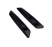 Intermitentes Espejo Laterales Intermitentes Laterales Dinámicos Para Coche Compatible Con Para Serie 5 F10 Sedán 2011 2012 2013 OEM 63137154168(Black)