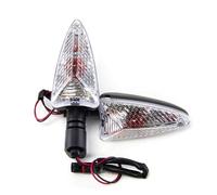 Intermitentes Impermeables Luz Direccional Delantera Trasera Motocicleta para F700GS, F800GT, F765GS F800GS.(Frontal-Transparente)