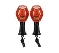 Intermitentes Impermeables Luz Direccional Delantera Trasera Motocicleta para Suzuki DL 1000, DL 650 V-Strom, SV650 N/S, SV1000 N/S Luz Posición Lateral(Ámbar)