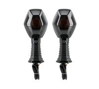 Intermitentes Impermeables Luz Direccional Delantera Trasera Motocicleta para Suzuki DL 1000, DL 650 V-Strom, SV650 N/S, SV1000 N/S Luz Posición Lateral(Fumar)