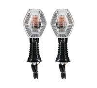 Intermitentes Impermeables Luz Direccional Delantera Trasera Motocicleta para Suzuki DL 1000, DL 650 V-Strom, SV650 N/S, SV1000 N/S Luz Posición Lateral(Claro)