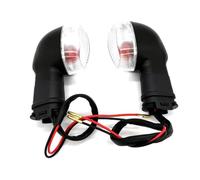 Intermitentes Intermitentes para Motocicleta, Luces Indicadoras De Giro para Yamaha YZF R1 R6 R125 R25 R3 FZ-6N XJ6 MT07 MT09 YBR125 YS250 Luz Senal Giro Indicator(Claro)