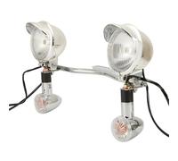 Intermitentes Juego De Luces Cruce para Motocicleta para V-Star XVS 650 950 1100, Intermitentes Y Giro Luz Senal Giro Indicator(Color 4)