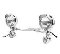 Intermitentes Juego De Luces Cruce para Motocicleta para V-Star XVS 650 950 1100, Intermitentes Y Giro Luz Senal Giro Indicator(Color 2)