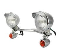 Intermitentes Juego De Luces Cruce para Motocicleta para V-Star XVS 650 950 1100, Intermitentes Y Giro Luz Senal Giro Indicator(Color 1)