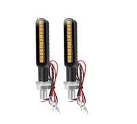 Intermitentes Lámparas Luces Luces LED Intermitentes Direccionales para Motocicleta, De Circulación Diurna, Señal Advertencia, Indicadores Freno 12 V