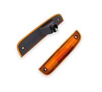 Intermitentes Laterales 2 Uds Para Jeep Para Cherokee 1997-2001 Indicador Lateral Delantero Coche Luces Estacionamiento Esquina LED Amarillo Ámbar Lámpara Intermitente lateral(Amber Lens Amber)