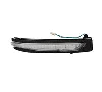 Intermitentes Laterales Compatible con Nissan para Qashqai J11 para Murano 2014 2015 2016 2017 2018 2019 Luz del Espejo Retrovisor del Coche Luces De Señal Giro Luces De Señal De Giro del Coche (Colo