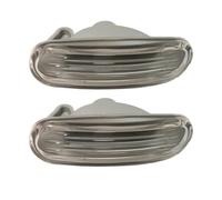 Intermitentes laterales compatibles con Fiat Doblo Fiorino Qubo Multipla Punto Stilo Panda Idea Linea Compatible con Citroen Nemo Peugeot Bipper Lancia Musa intermitente 51717793 46758821 (2 unidades)