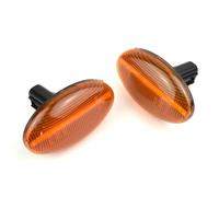 Intermitentes laterales dinámicos Compatible Con Subaru Para Liberty 2000-2003 Para Forester 2000-2007 Luz Marcador Lateral Señal Giro Intermitente Secuencial 84401SA001(Yellow)