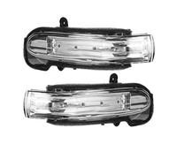 Intermitentes Laterales,Intermitente dinámico Lámpara de luz de señal de giro de espejo retrovisor lateral uso apto para Mercedes-Benz W203 Clase C C280 C320 C350 2001-2007 2038201621