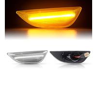Intermitentes laterales LED Piloto Intermitente para Coche aptos para Opel Mokka | Mokka X | Chevrolet TRAX | a partir de 2012 | cristal transparente