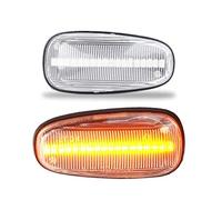 Intermitentes laterales LED transparentes/cristal transparente compatibles con todos los Astra G | Zafira A