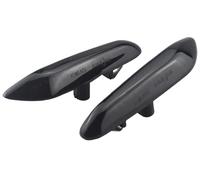 Intermitentes Laterales Para E90 E91 E92 E93 E60 E87 E82 E46 Accesorios Coche Señal Giro Fluida Dinámica Indicador Lateral Luz Intermitente Lámpara Estilo(Smoked black A)