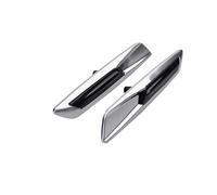 Intermitentes Laterales Para F30 E90 E91 E92 E93 E46 E60 E61 F10 Flash Dinámico Secuencial Ámbar Guardabarros Indicador Lateral Luz Intermitente Lámpara Estilo(Electroplated Lens)