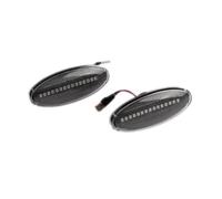 Intermitentes laterales Para Nissan Para Vanette Para Serena Para Cargo Para Van Para C23 1992-1999 Luz Señalización Lateral LED Secuencial Indicador Espejo Lateral(Clear)