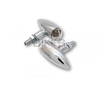 Indicadores LED HIGHSIDER HIGHSIDER MICRO-BULLET, b/w, negro