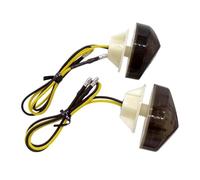 Intermitentes Moto Homologados Luz Intermitente para Motocicleta para CBR 600 RR CBR600 F4 F4i CBR900 CBR919 CBR600RR 900 Indicadores De Giro(Fumar)