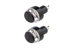 Intermitentes Moto homologados para Moto 22mm 12V CNC Intermitentes Motocicleta Manillar Extremo Intermitente Intermitentes Moto(2pieces1)