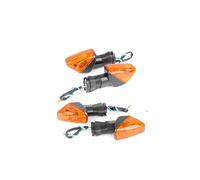 Intermitentes Moto homologados para Ninja ZX-6R ZX-10R ZX-10RR 1000 650R Z750 Z1000 Lámpara Indicadora Trasera Delantera 12V Intermitentes De Motocicleta Intermitentes Moto(4pcs Amber)