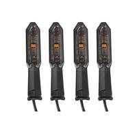 intermitentes moto homologados Para Z750 Para Z900 ER6N Z800 Para 650 1000 X250 Z1000R Intermitentes Delanteros Y Traseros De Indicador De Señal De Giro Para Motocicleta intermitentes moto(2 Pairs Smo