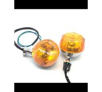 Intermitentes Moto homologados Señal De Giro Vintage JH70, Luces De Giro De Acero para Motocicleta, Luces De Dirección, Montaje Redondo De Metal De Zinc Intermitentes Moto