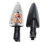 Intermitentes Moto,Intermitente Moto Homologado Intermitente de 36 mm Uso Apto para Aprilia SR Motard 125 (2012-2015), NA 850 Mana (2007-2010), SL 750 Shiver (07-15)(Clear)