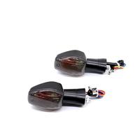 Intermitentes Moto Lámpara Indicadora De Luz De Señal De Giro Para Motocicleta Para H&onda CB400 SUPER Four CB600F CB900F Para Hornet RVT1000R CBR900RR 919 929 954 Indicadores De Motocicleta(Fumar)